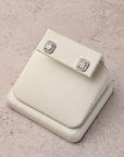 Diamond Baguette Studs