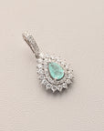 Pear Shape Paraiba Pendant