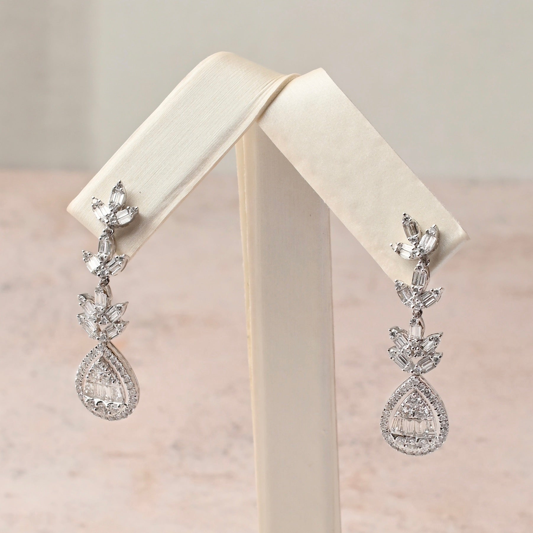 Baguette Diamond Earrings