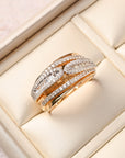 Gold and Diamond Ring