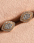 Mini Evil Eye Diamond Studs