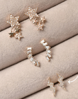 Lightning Diamond Studs