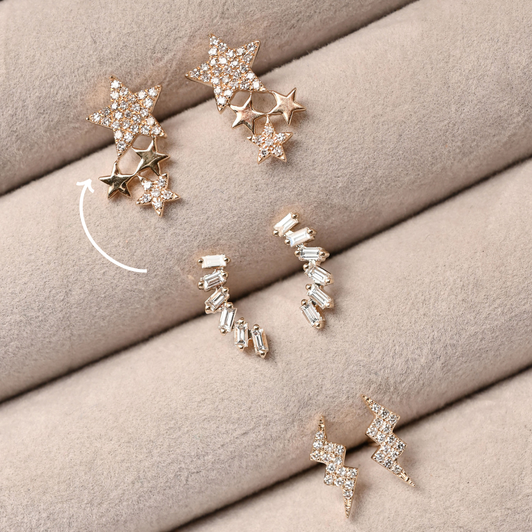 Diamond Star Studs