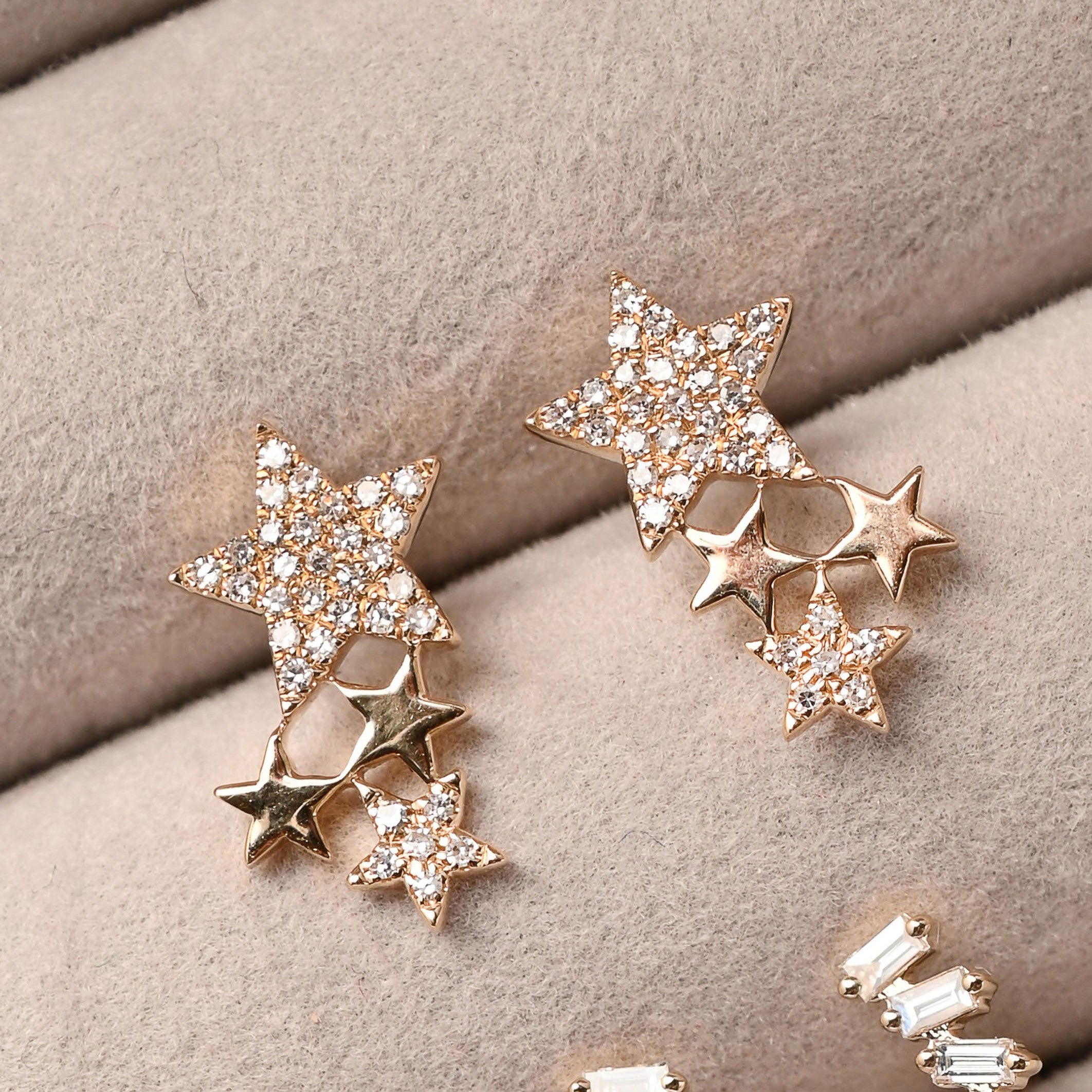 Diamond Star Studs