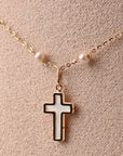 Cross and Pearls