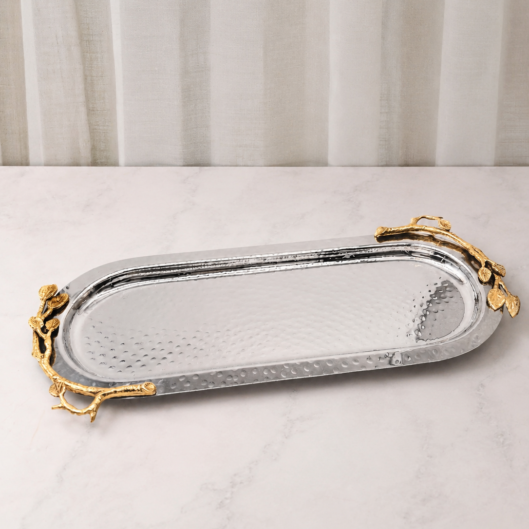 Charola rectangular