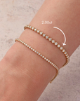 Buttercup Tennis Bracelet in Yellow Gold