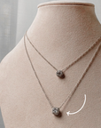 Collar dije cuadrado
