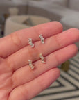 Marquise Mini Studs