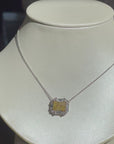 Yellow Diamond Pendant