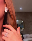 Multishape Diamond Open Ring